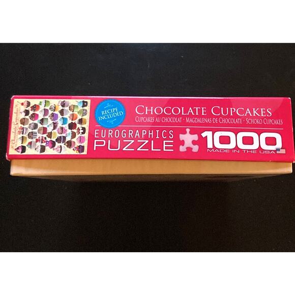 Eurographics Chocolate Cupcakes 1000 Piece Jigsaw Puzzle - Pre-Owned - Picture 7 of 7